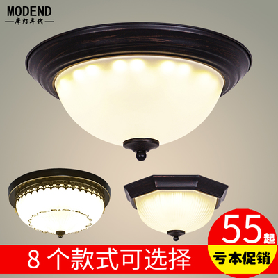 美式鄉(xiāng)村LED吸頂燈 點亮時尚簡約的家居藝術